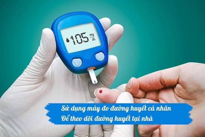 Có thể dùng máy đo đường huyết cá nhân để theo dõi lượng đường huyết